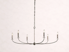 Arnett Round Chandelier in Silver