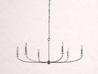 Arnett Round Chandelier in Silver
