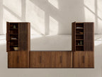 Piermont Modular Reeded Media Cabinet Set