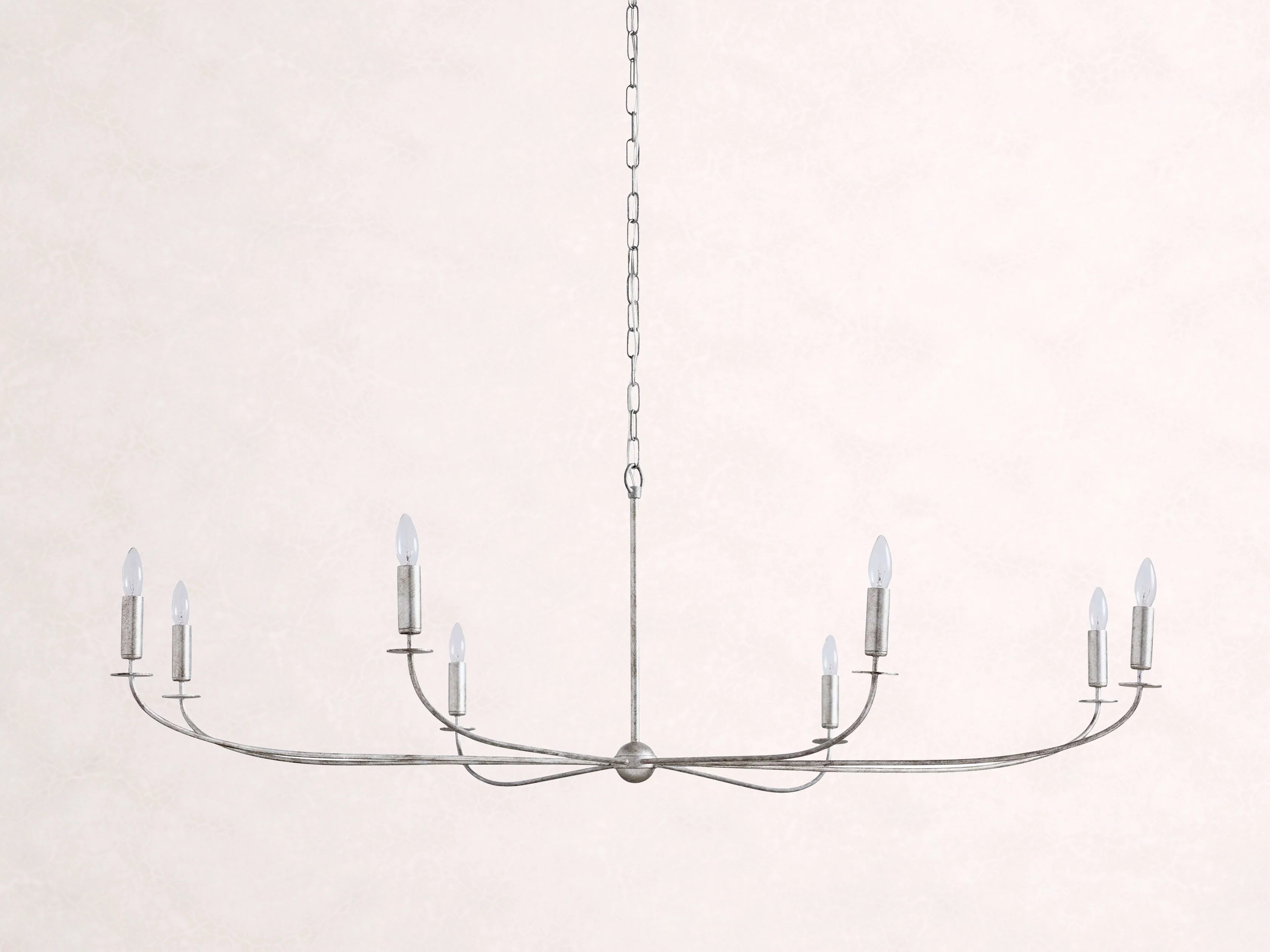 Arnett Round Chandelier in Silver