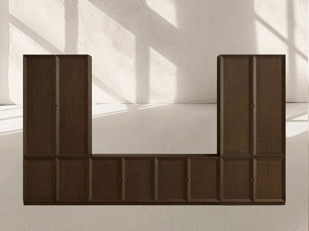 Nason Modular Media Cabinet Set