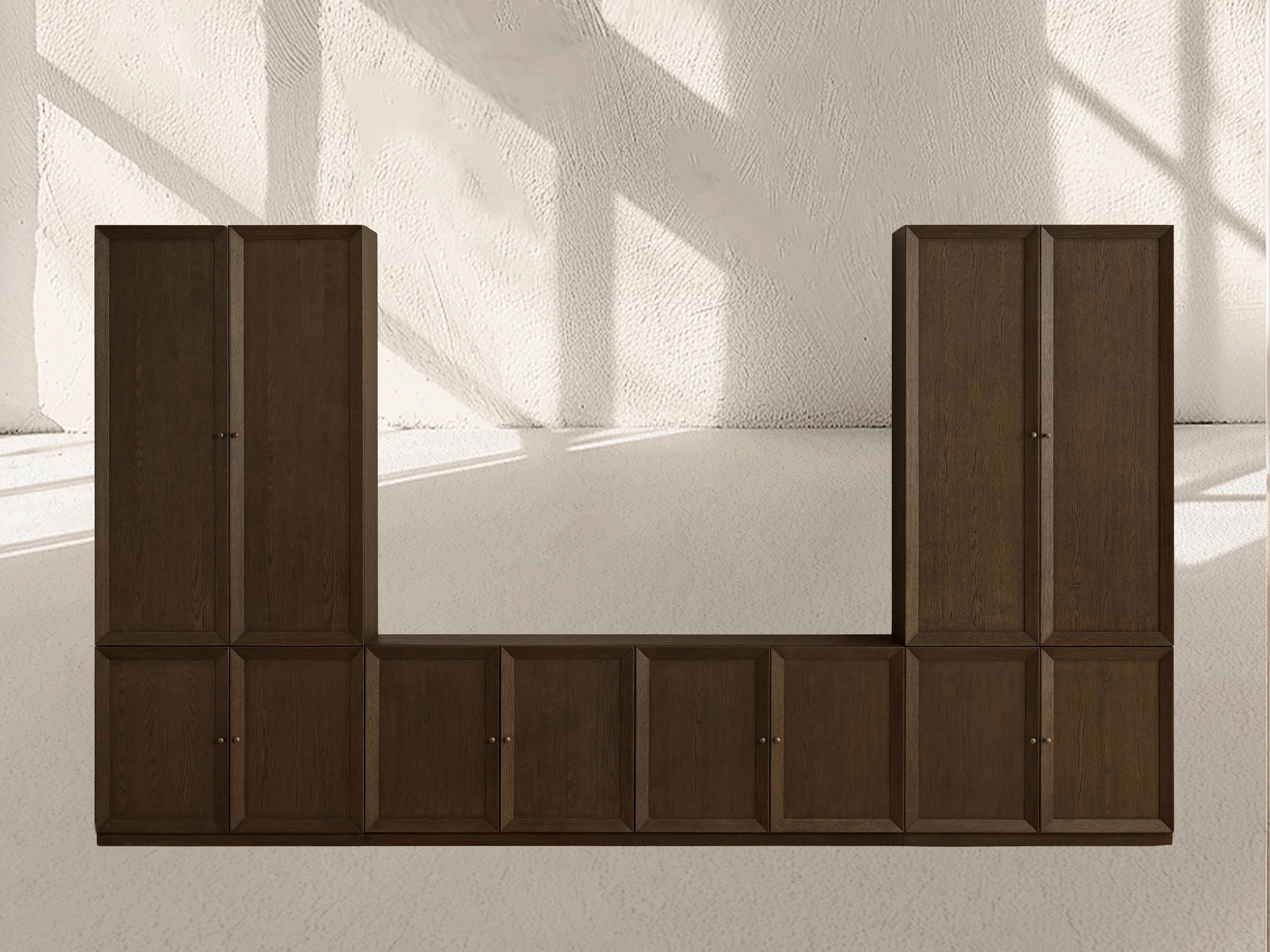 Nason Modular Media Cabinet Set