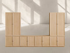 Nason Modular Media Cabinet Set