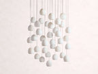 Arica Alabaster Round Chandelier
