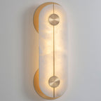 Brace Alabaster Wall Sconce