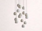 Arica Alabaster Round Chandelier
