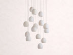 Arica Alabaster Round Chandelier