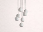 Arica Alabaster Round Chandelier