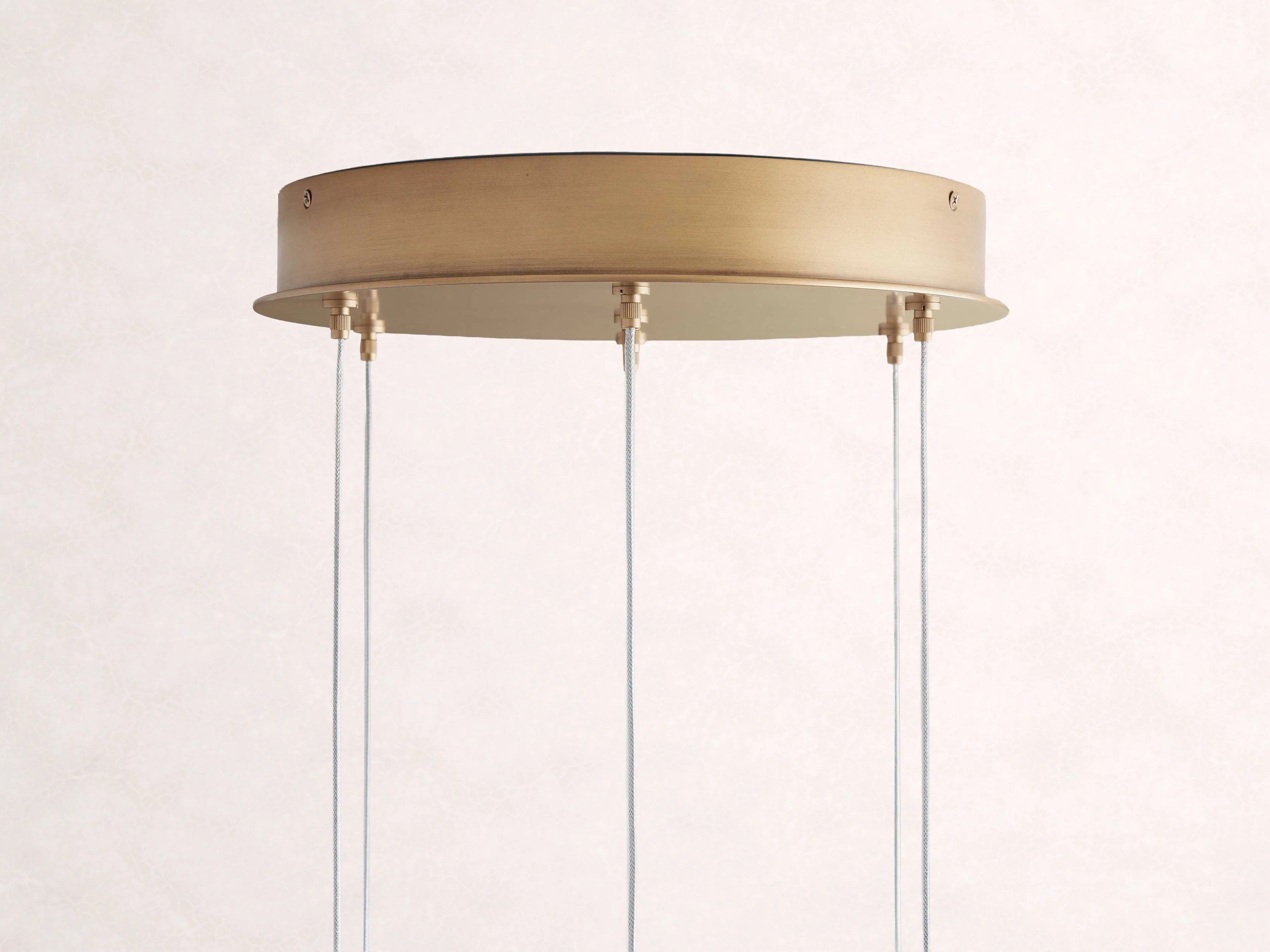 Arica Alabaster Round Chandelier