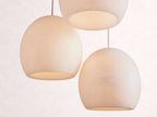 Arica Alabaster Round Chandelier