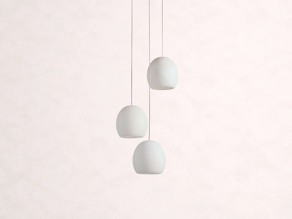Arica Alabaster Round Chandelier