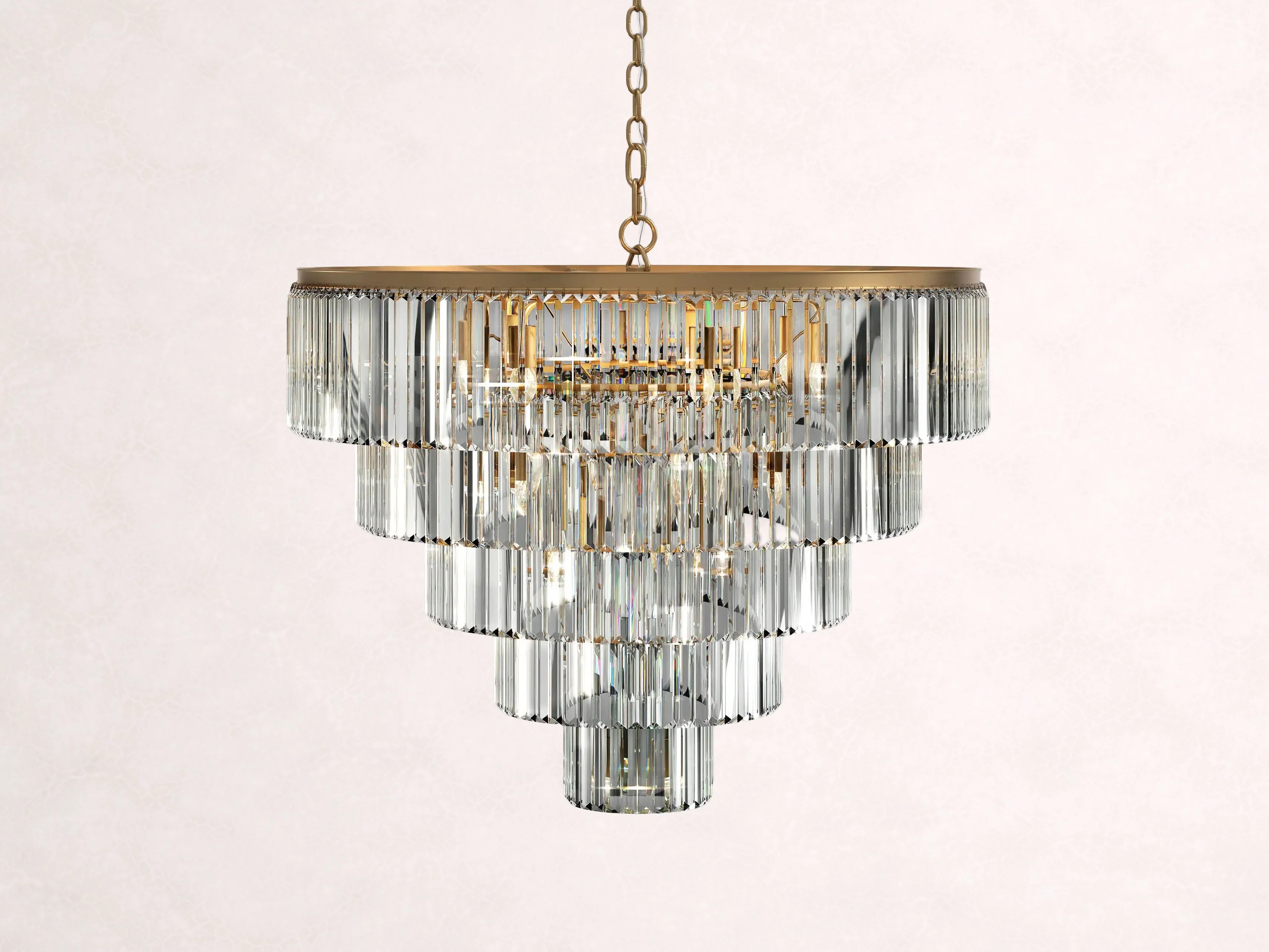 Leyland Tiered Round Chandelier