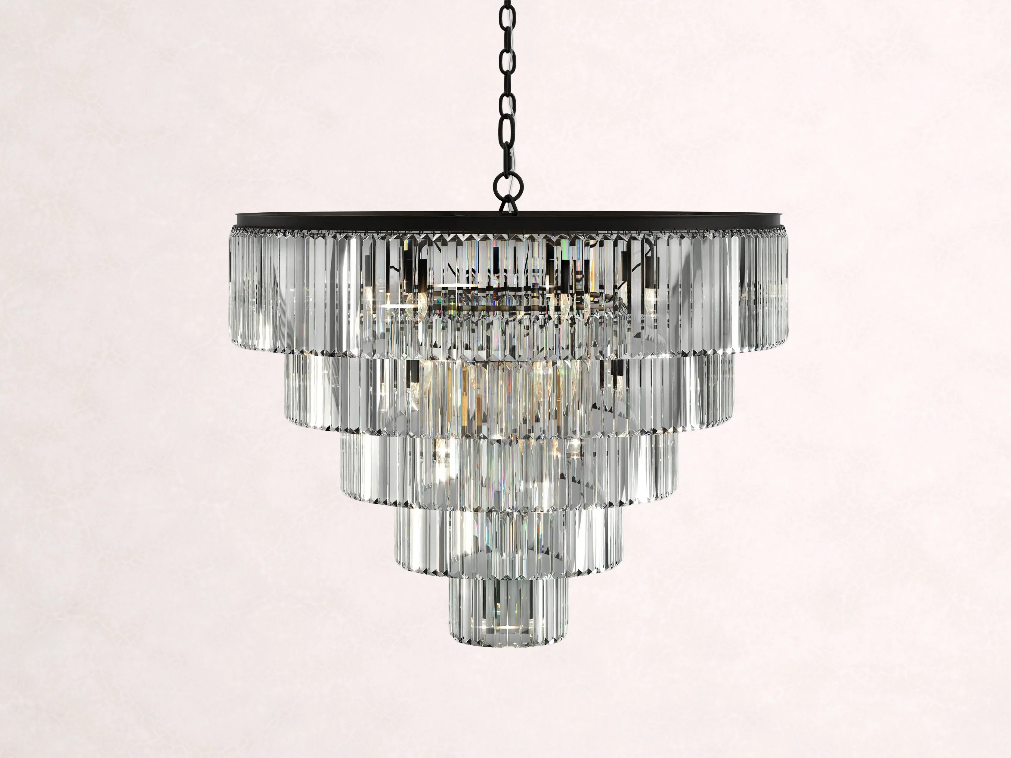Leyland Tiered Round Chandelier