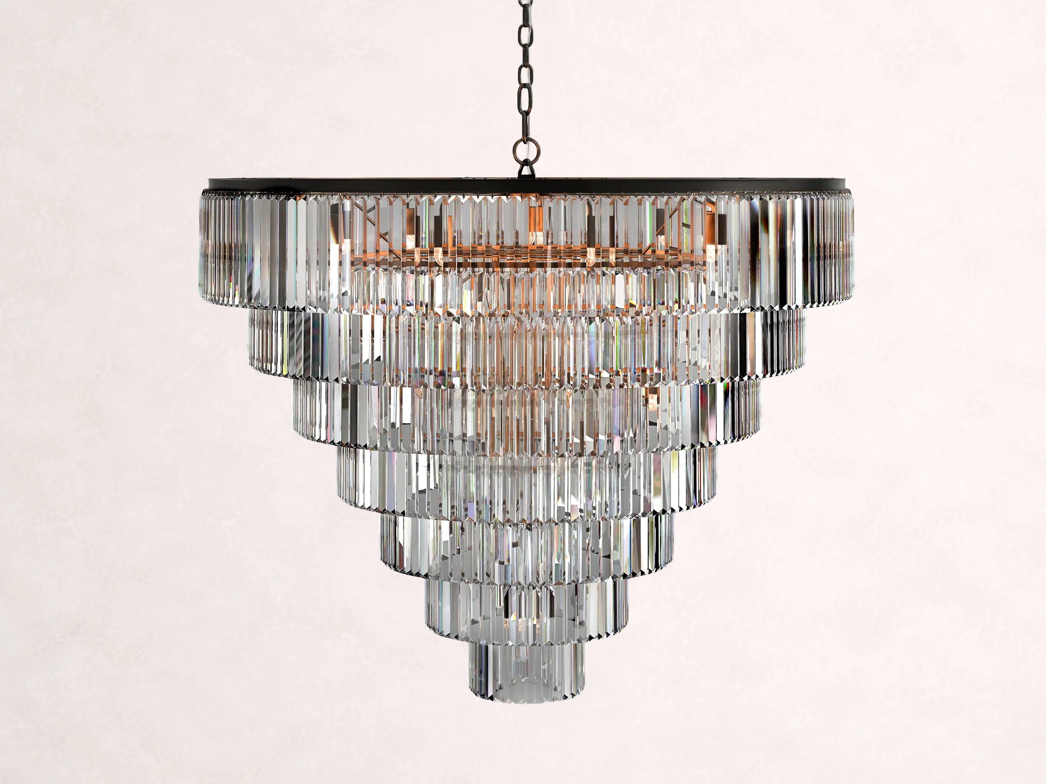 Leyland Tiered Round Chandelier