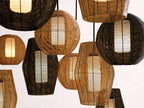 Cohen Globe Wicker Outdoor Pendant 20-Inch