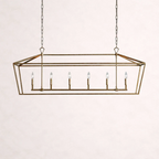 Garnet 54-InchRectangular Chandelier