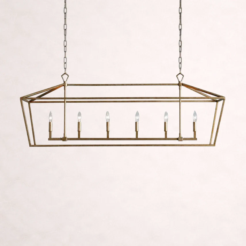 Garnet 54-InchRectangular Chandelier
