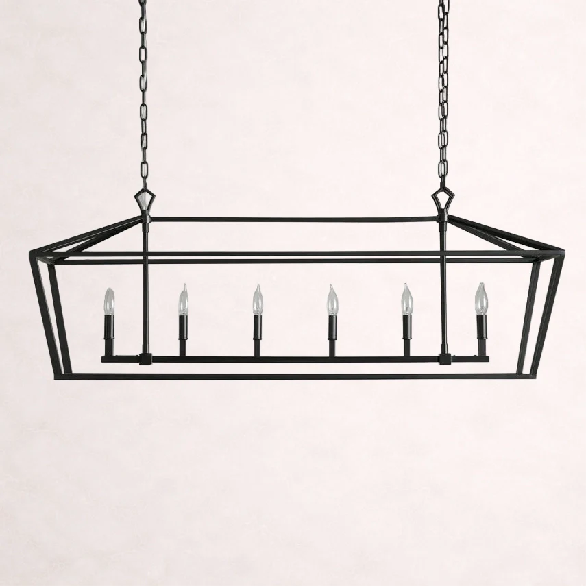 Garnet 54-InchRectangular Chandelier