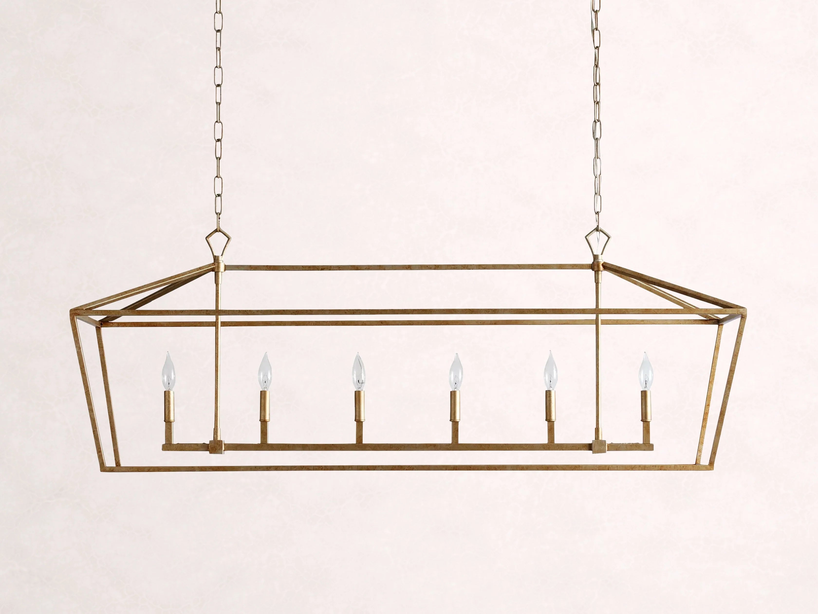 Garnet 54-InchRectangular Chandelier