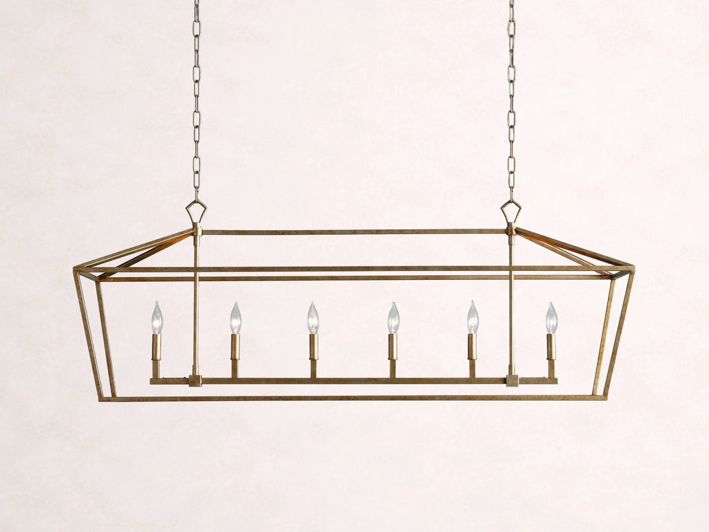 Garnet 54-InchRectangular Chandelier