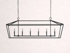 Garnet 54-InchRectangular Chandelier