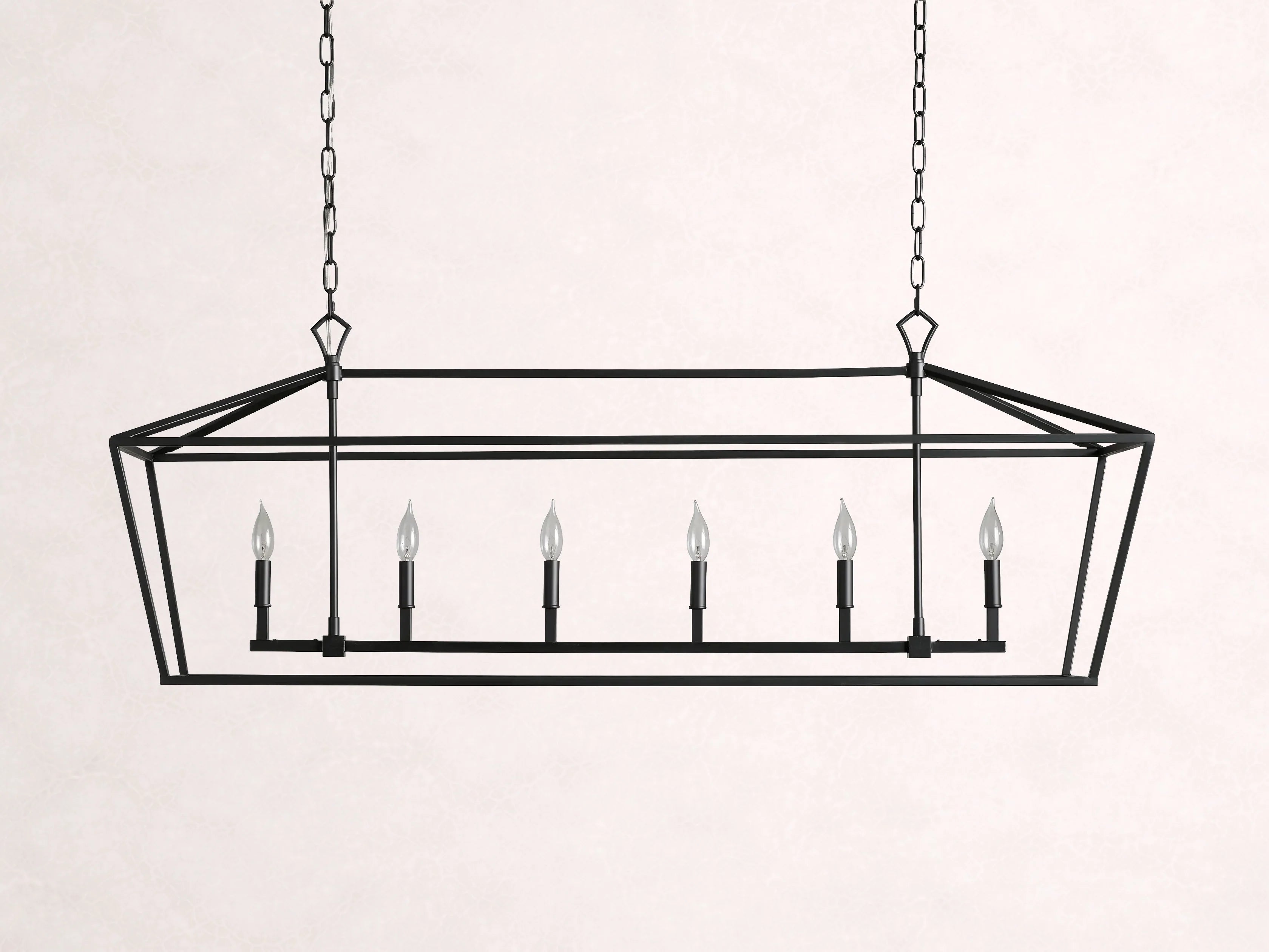 Garnet 54-InchRectangular Chandelier