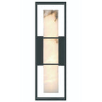 Saga Indoor / Outdoor Alabaster Wall Sconce