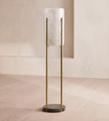 Lea Glass Floor Lamp 63-Inchh