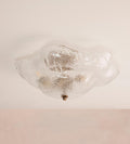 Flavia Glass Flush Light 16-Inchw