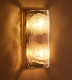 Emmanuel Glass Wall Light 17-Inchh