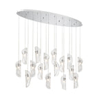 Flare Oval Multi Light Chandelier