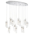 Flare Oval Multi Light Chandelier