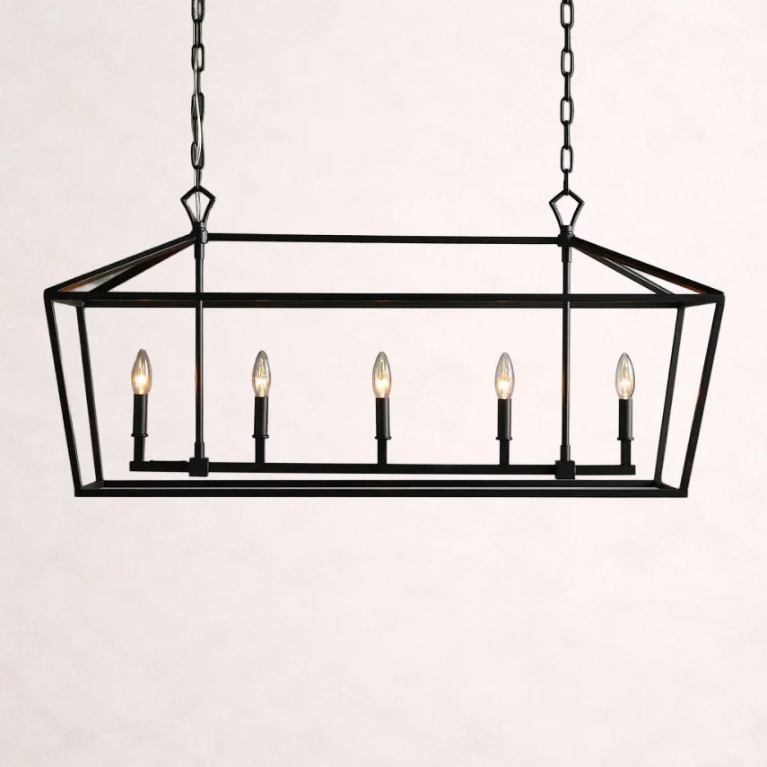 Garnet 41-InchRectangular Chandelier