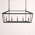 Garnet 41-InchRectangular Chandelier