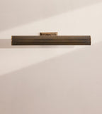 18-Inch Ribbed Brass Picture Light - Erhaus product image 1