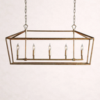 Garnet 41-InchRectangular Chandelier