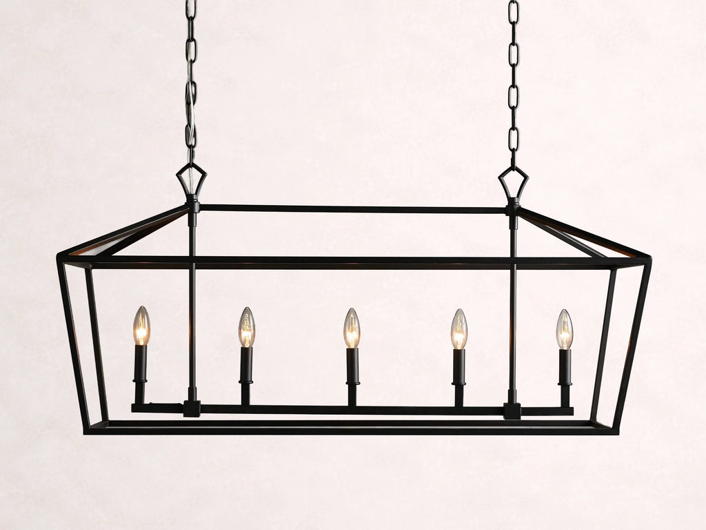 Garnet 41-InchRectangular Chandelier