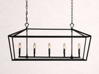 Garnet 41-InchRectangular Chandelier