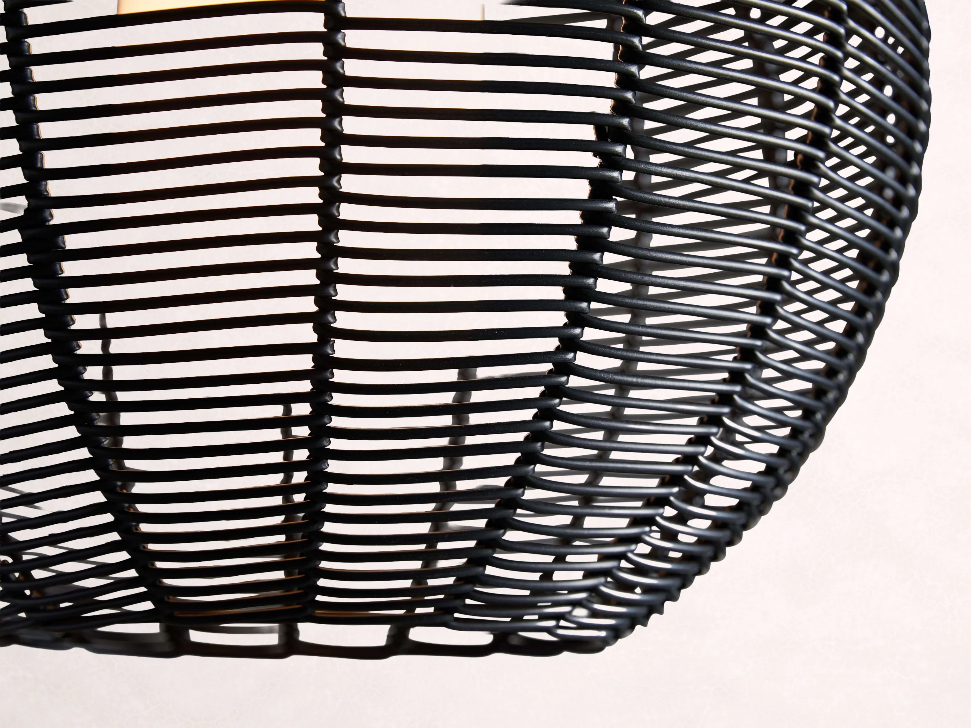 Cohen Globe Wicker Outdoor Pendant 20-Inch