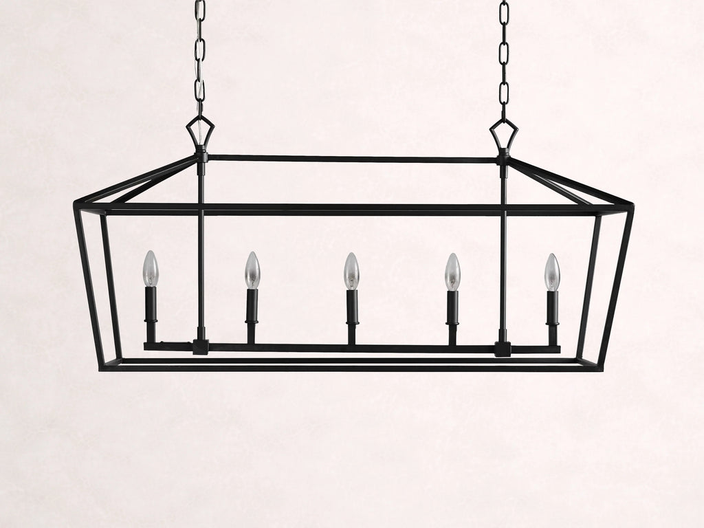 Garnet 41-InchRectangular Chandelier