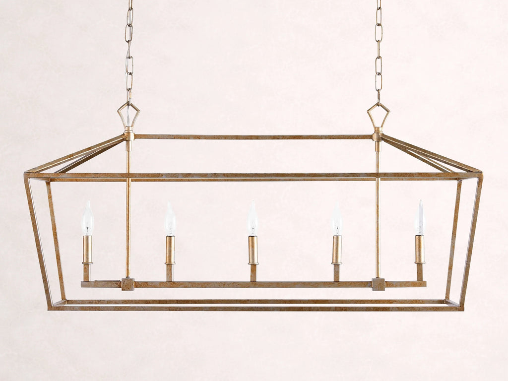 Garnet 41-InchRectangular Chandelier