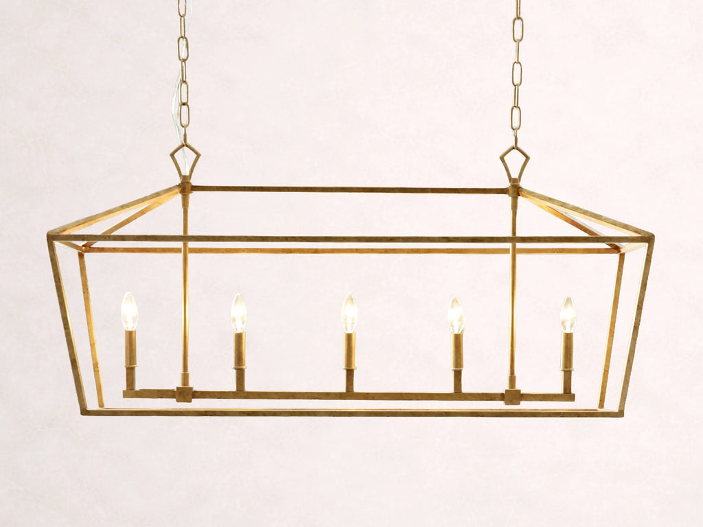 Garnet 41-InchRectangular Chandelier