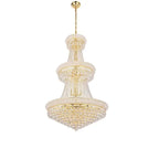 Kaler Elegant Luxury Living Room Three Tier Crystal Chandelier 30-Inch