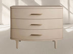 Danny Three-Drawer Chest in Fumo