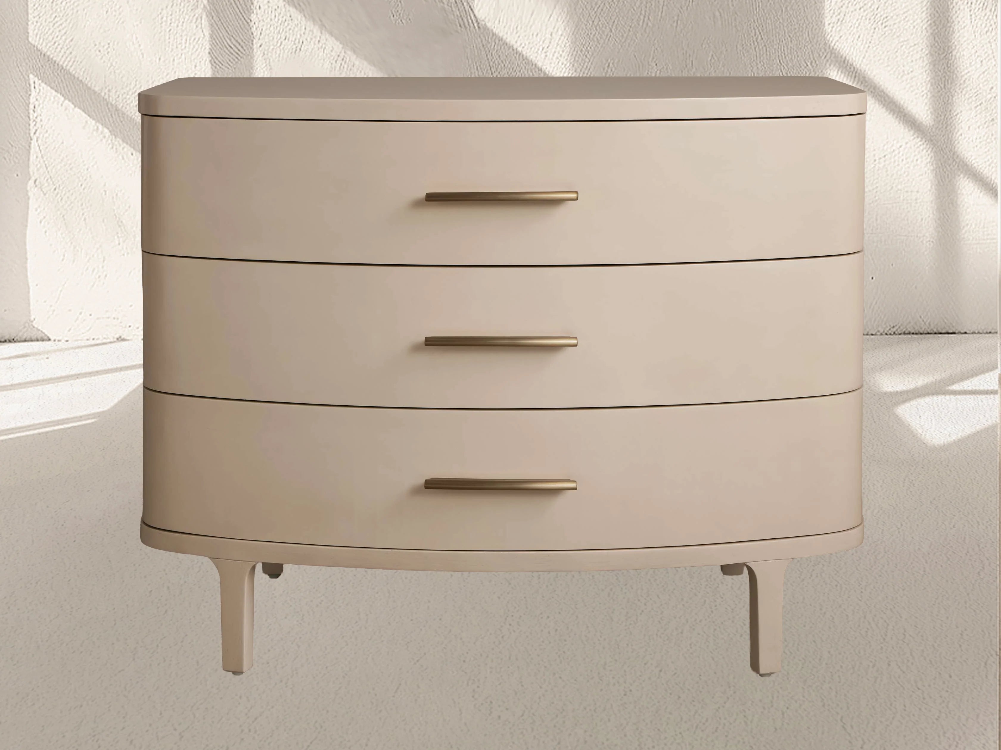 Danny Three-Drawer Chest in Fumo