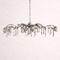 Viticcio Rectangular Chandelier in Silver