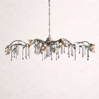 Viticcio Rectangular Chandelier in Silver