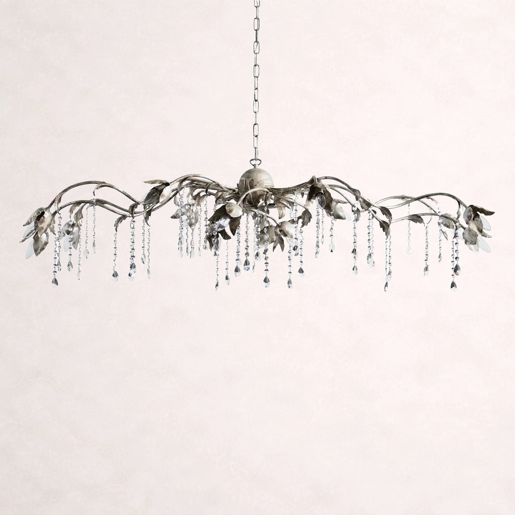Viticcio Rectangular Chandelier in Silver