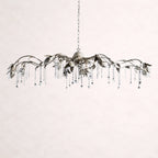 Viticcio Rectangular Chandelier in Silver