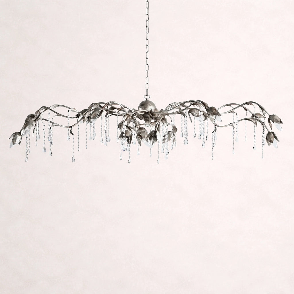 Viticcio Rectangular Chandelier in Silver